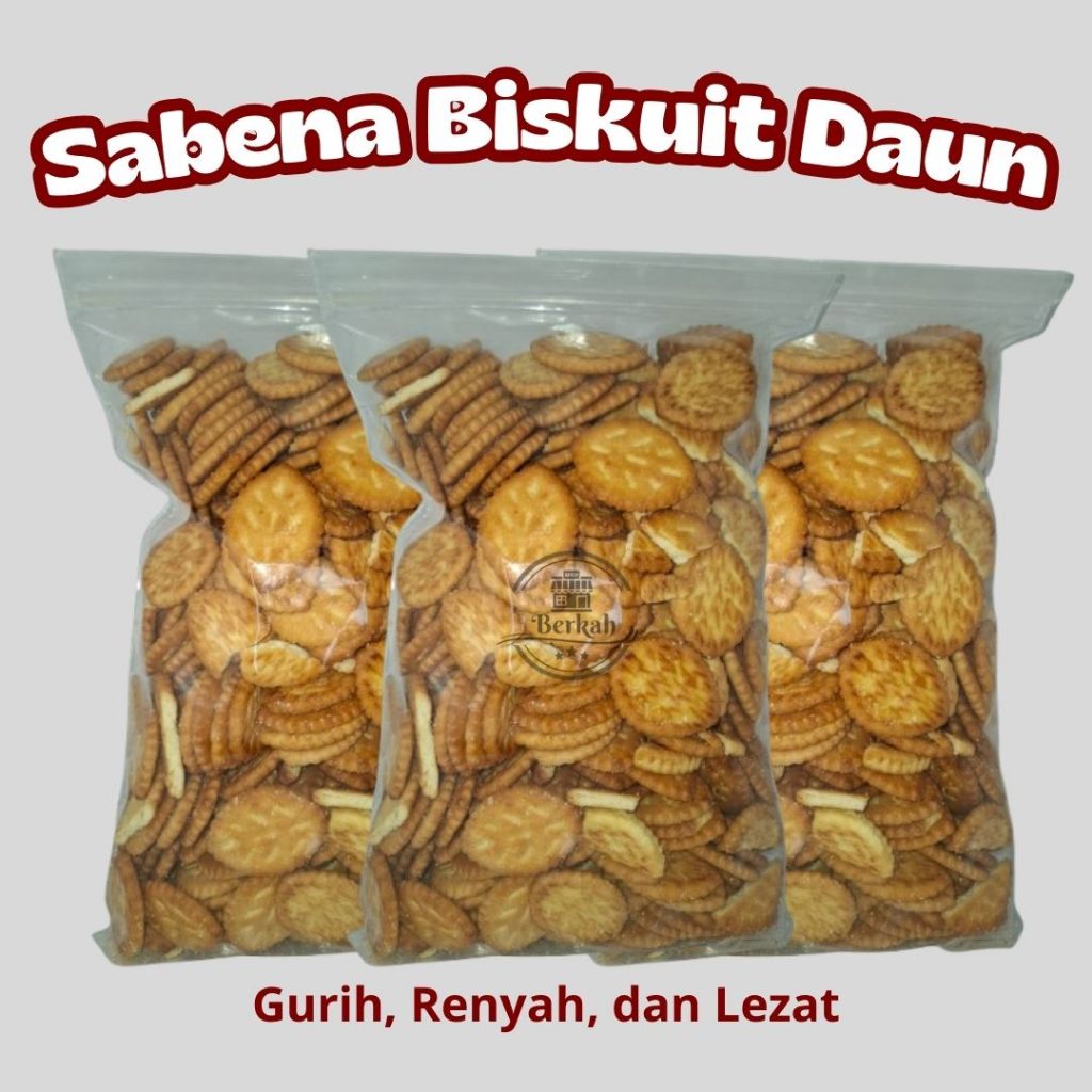 

Sabena Biskuit Daun - Gurih, Renyah dan Lezat