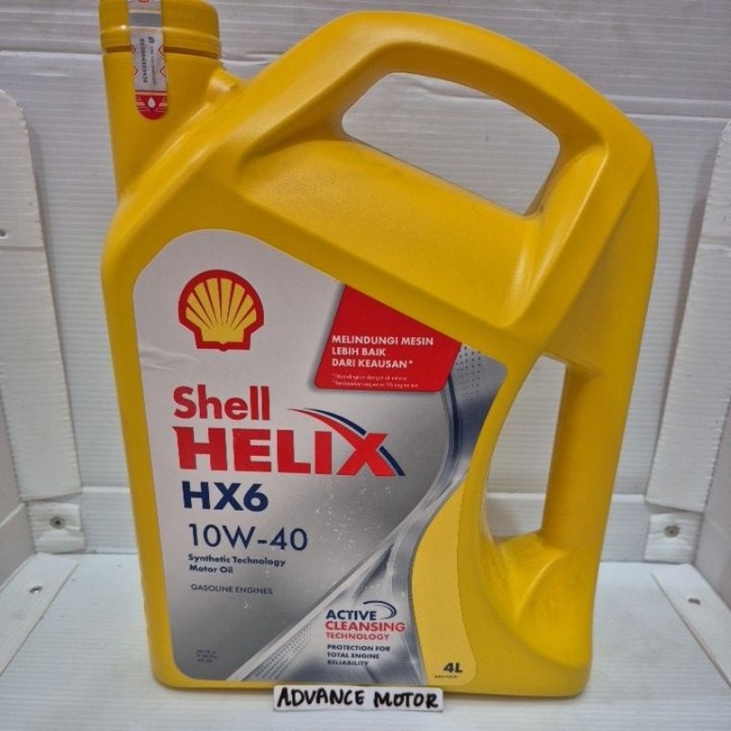 OLI SHELL HELIX HX6 10W-40 4 LITER