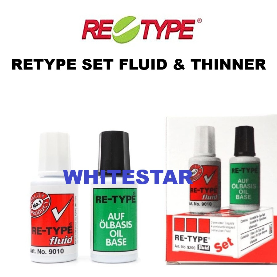 

tip ex retype set 9200 correction fluid pen re-type