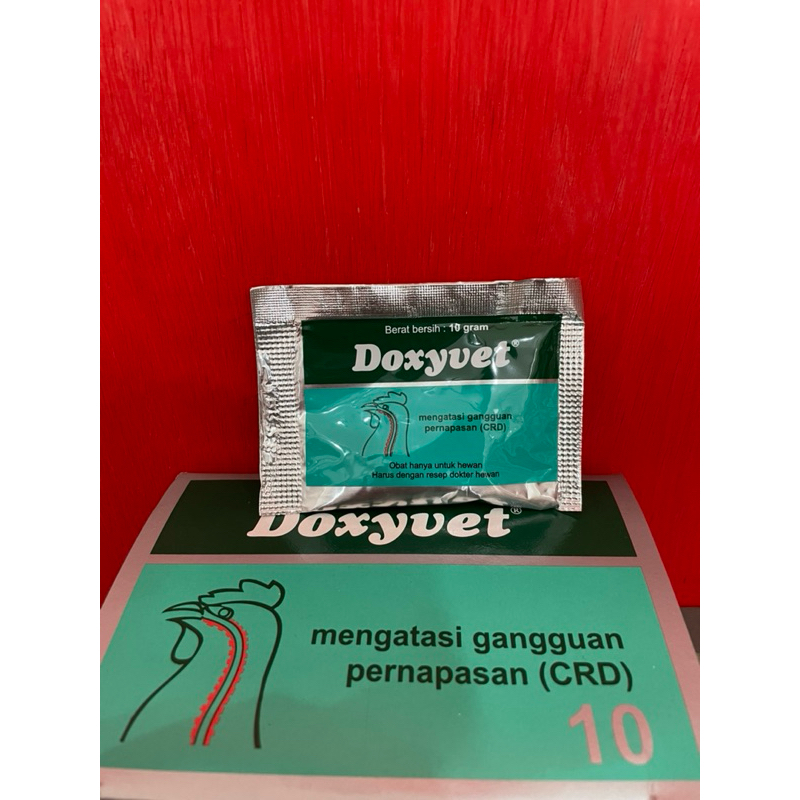 obat ayam doxyvet vitamin ayam doxyvet 10gram obat ganguan pernafasan ayam/unggas