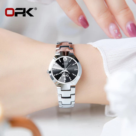 OPK Jam Tangan Wanita 8105 Anti Air Kecil Original Cewek luxury Analog Women Watch