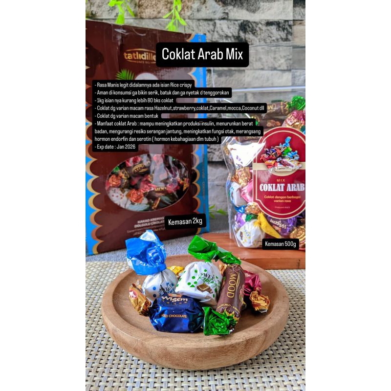 

coklat turkey mix 500g
