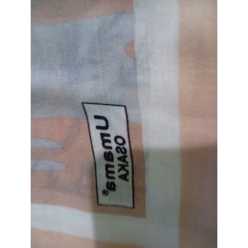 Jilbab Segiempat motif warna salem