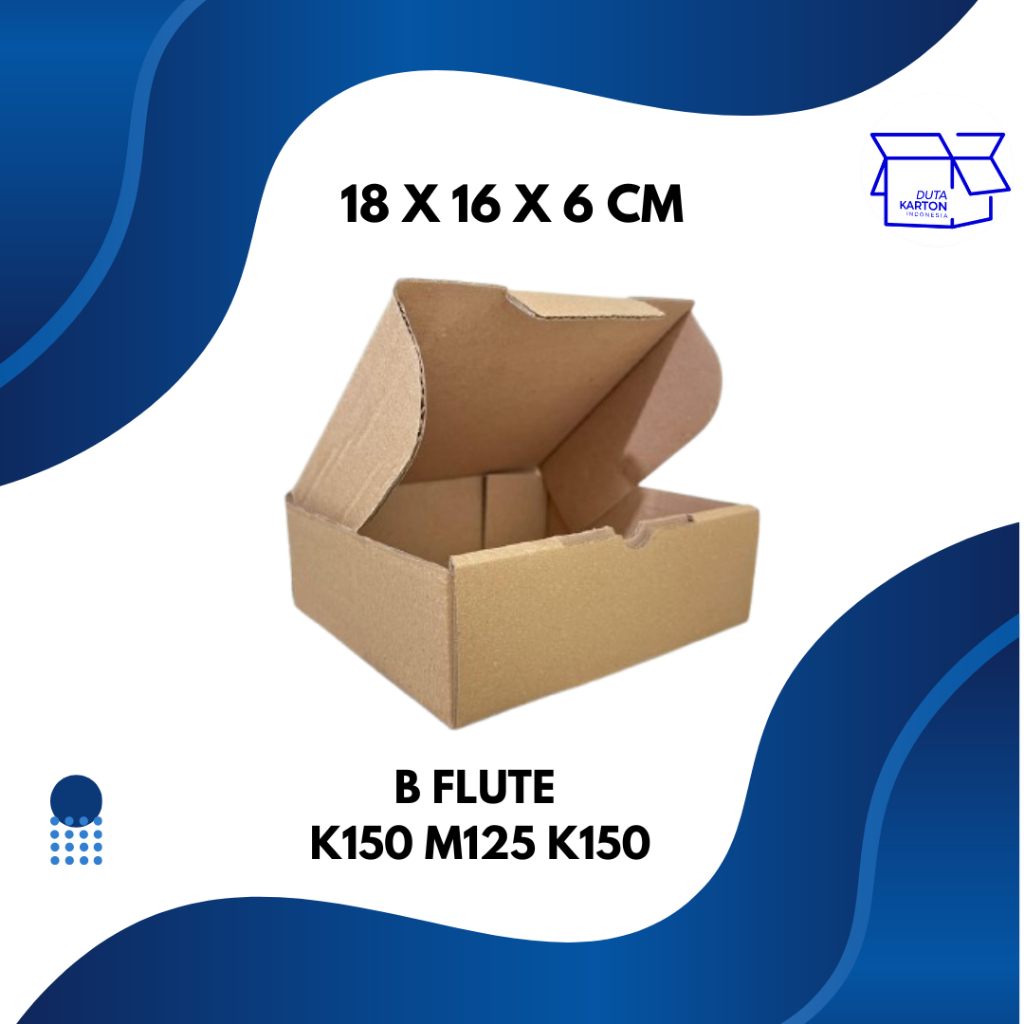 

18X16X6 KARDUS PACKING DIECUT (Min order 5 pc)