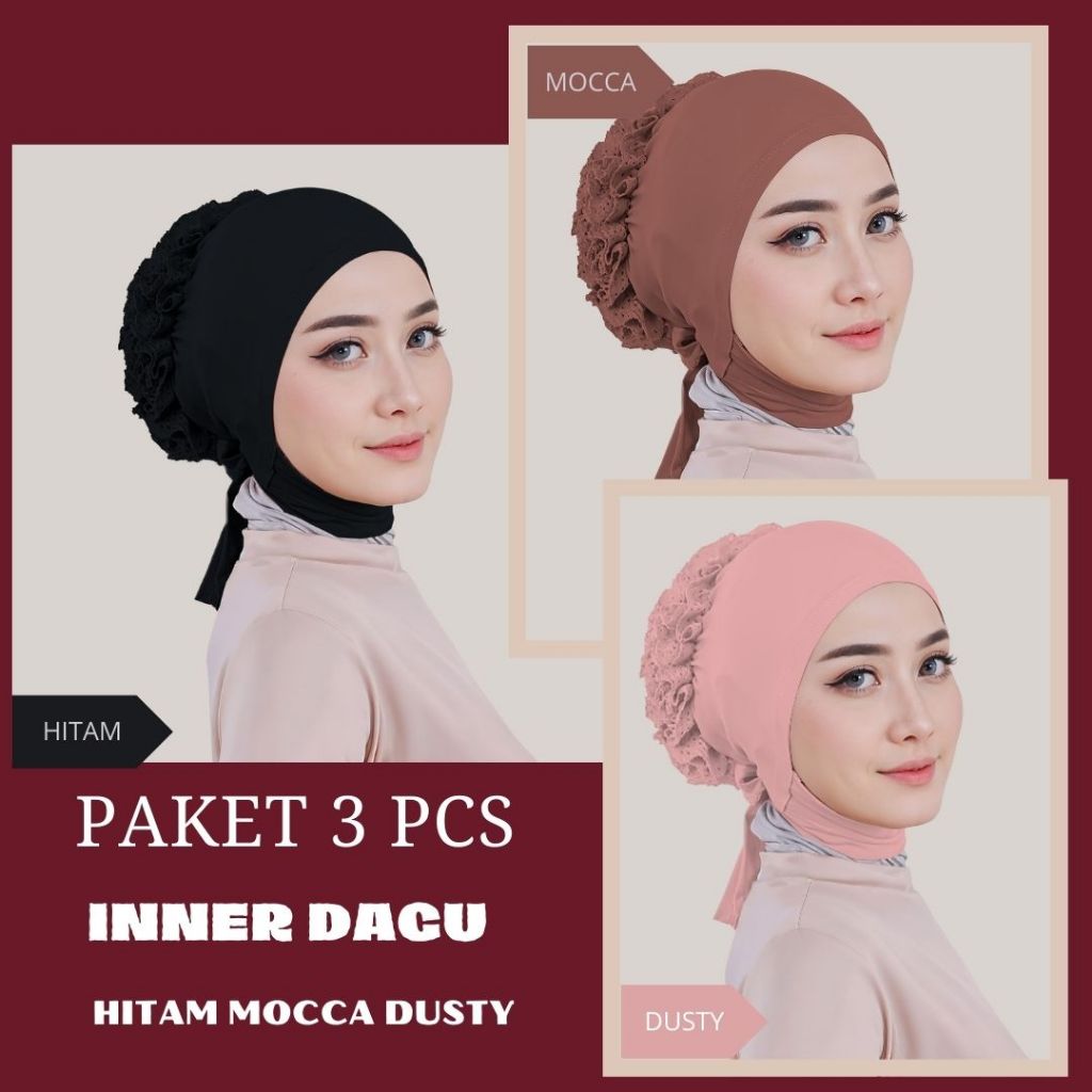 yut / Dalaman Turki Jilbab Kerudung ciput sanggul Ciput Cepol