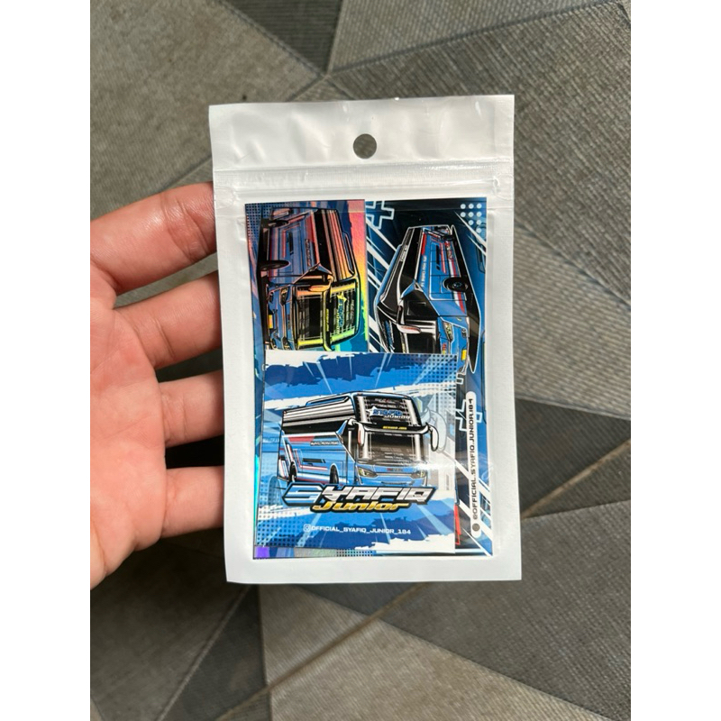 

STIKER BUS MPT SYAFIQ JUNIOR HOLOGRAM ORI