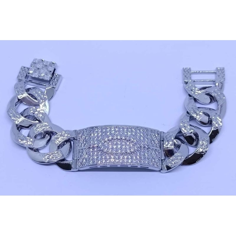 gelang rantai plat wanita terbaru