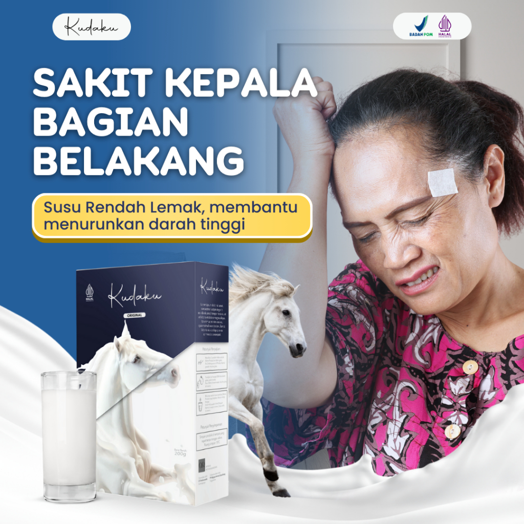 

Kudaku Susu Terapi Untuk Nyeri Kepala Menahun Khusus Penderita Darah Tinggi Hipertensi