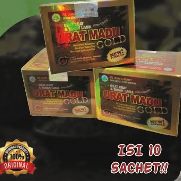 KAPSUL URAT MADU GOLD ORIGINAL