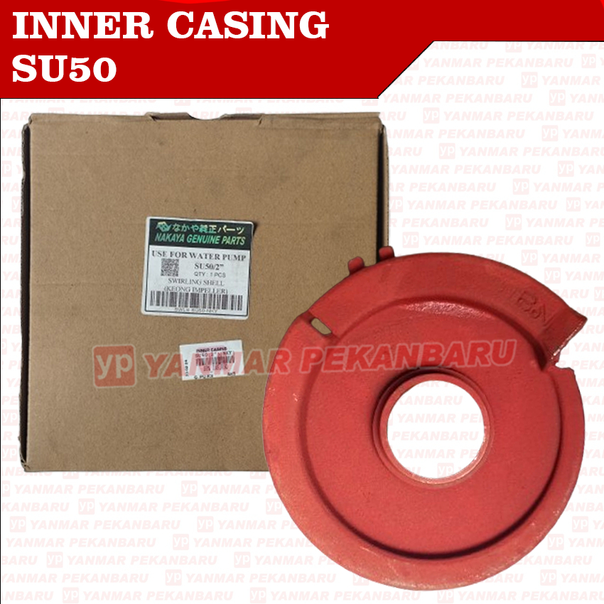 SU50 Inner Casing Impeller Housing Rumah Keong Kipas Mesin Pompa Air Alkon Irigasi Sawah 2 Inci Inch