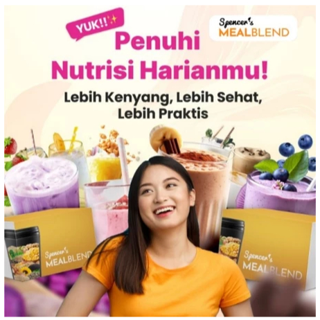 

ECER 1pcs - Spencer's Mealbland Multigrain Original 100% - Pengganti Sarapan Cemilan Sehat
