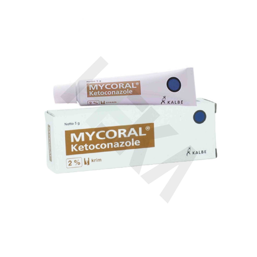 Mycoral Cream 5 g - Ketoconazole Salep Anti Jamur Panu [Majapahit]
