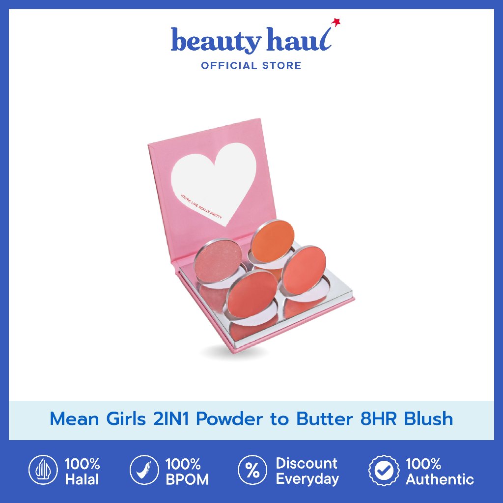 MAD FOR MAKEUP Mean Girls 2IN1 Powder to Butter 8HR Blush