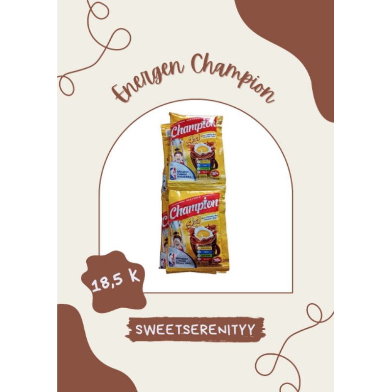 

Energen Champions Rencengan