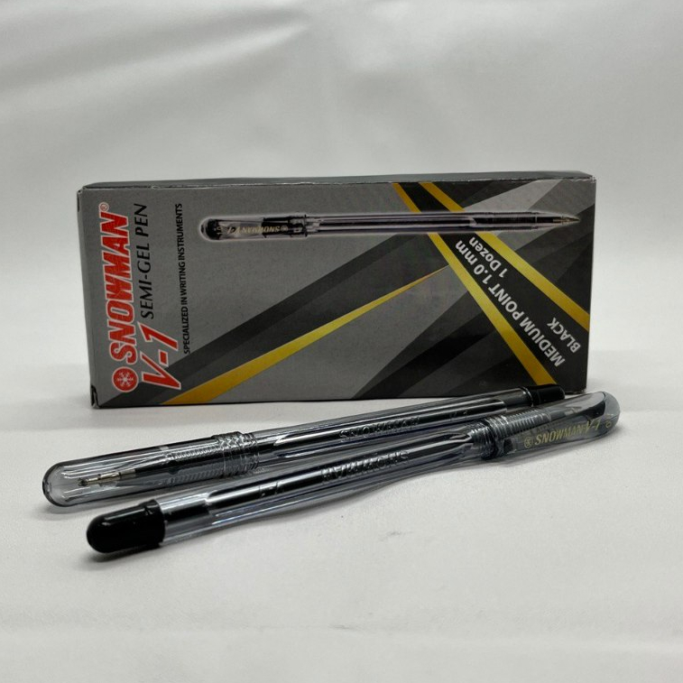 

Bolpoin Snowman V1 Hitam 1 mm (1 pcs)