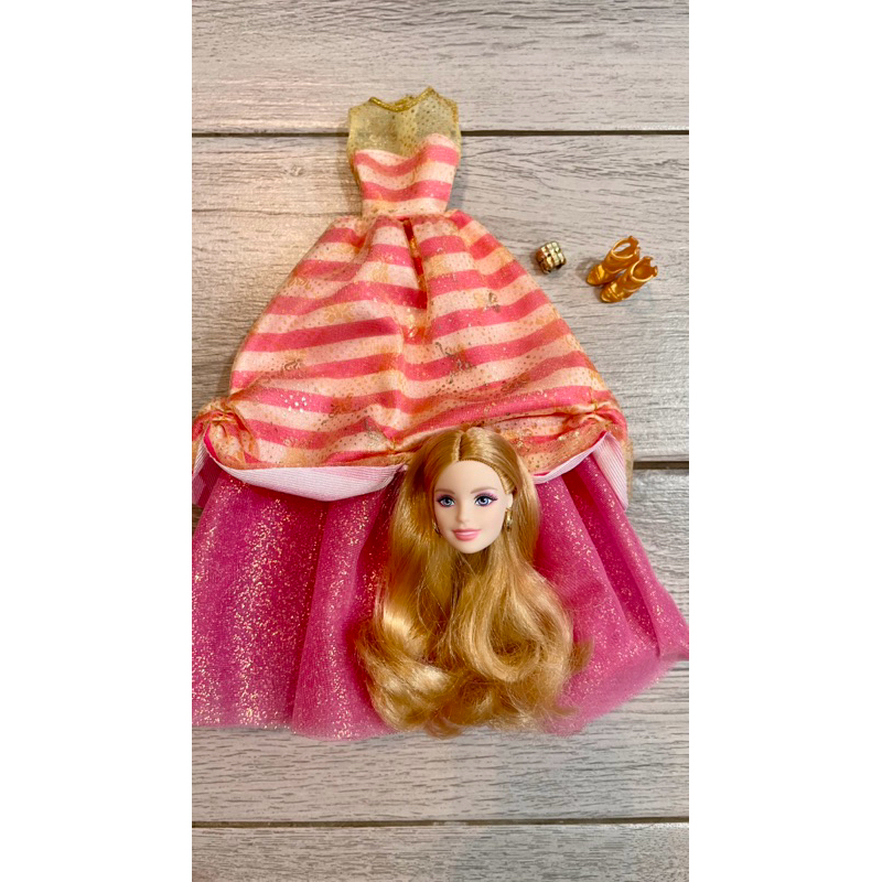 Barbie Ptmi 2019 / Head Barbie / Kepala Barbie Collector / Gaun Barbie Collector / Gaun Barbie Origi