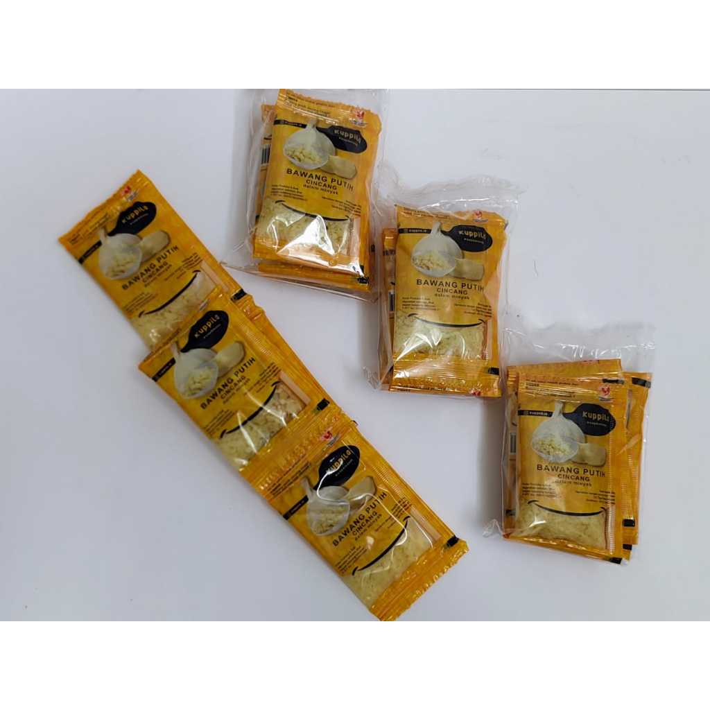 

Bawang Putih Cincang Dalam Minyak KUPPILA sachet (5pcs)