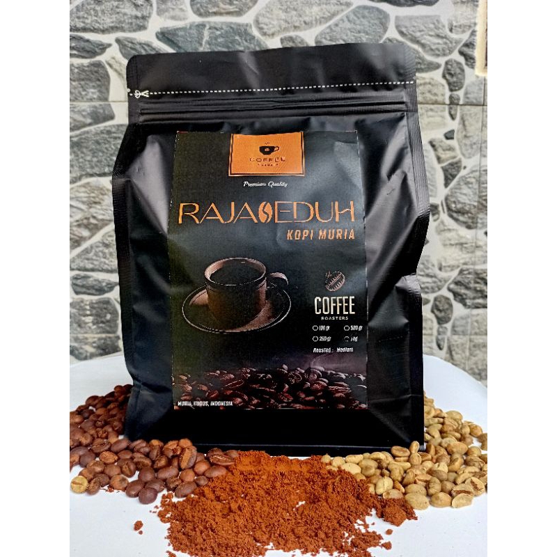 

Raja Seduh Kopi Muria Robusta Original 100% 1 kilogram
