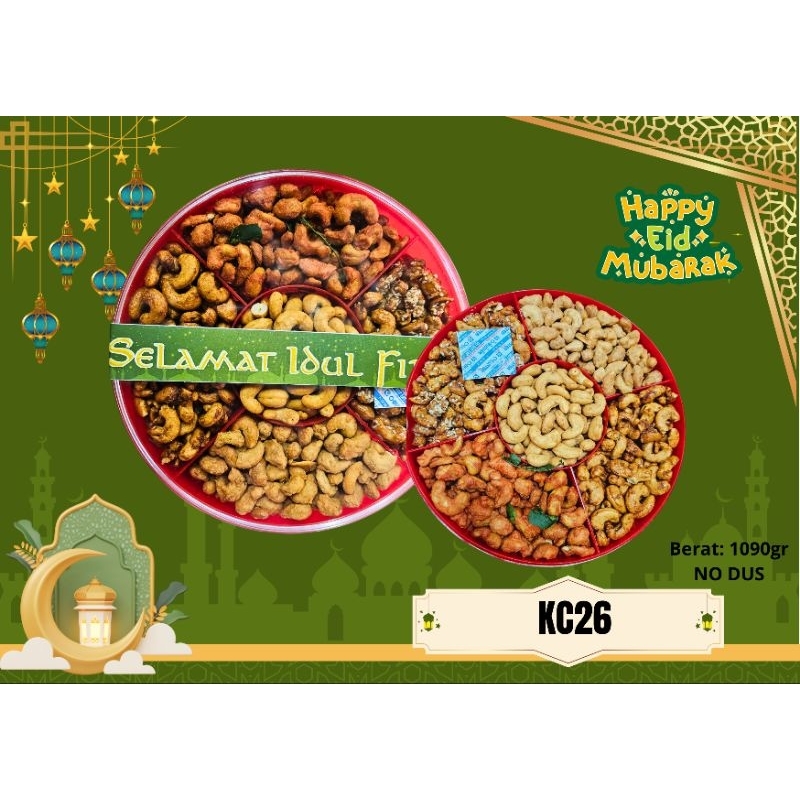 

kacang mede tray super isi full 1090gr