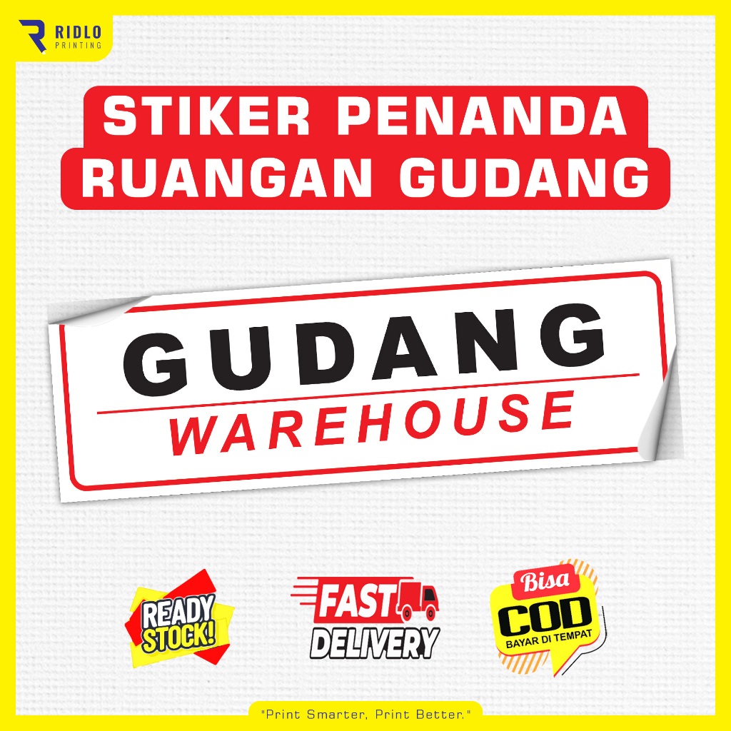 

STIKER GUDANG | STIKER PENANDA RUANGAN | STIKER VYNIL ANTI AIR