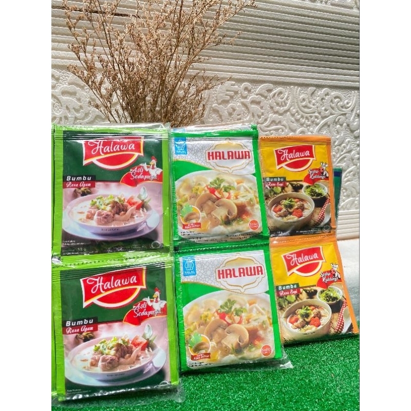 

Halawa Bumbu Probiotik 1 renteng (12 sachet)