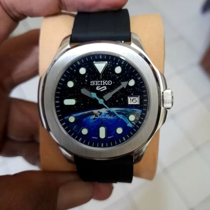 seiko mod aquanut nautilus 40mm mesin seiko nh35