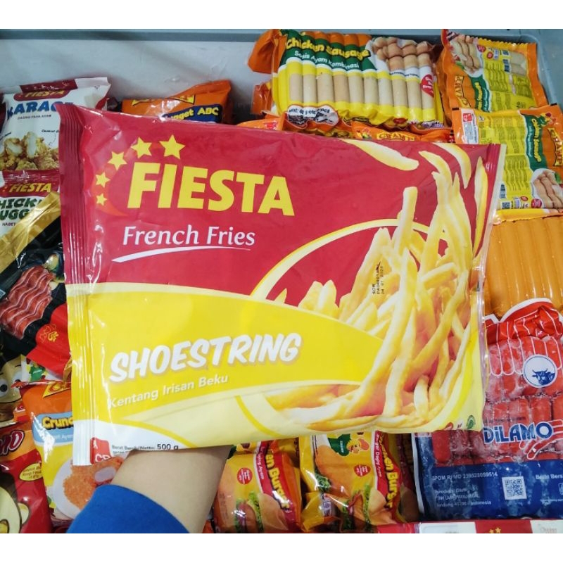 

Kentang Fiesta | Fiesta fries potato 500 gram | Fiesta 1000 gram