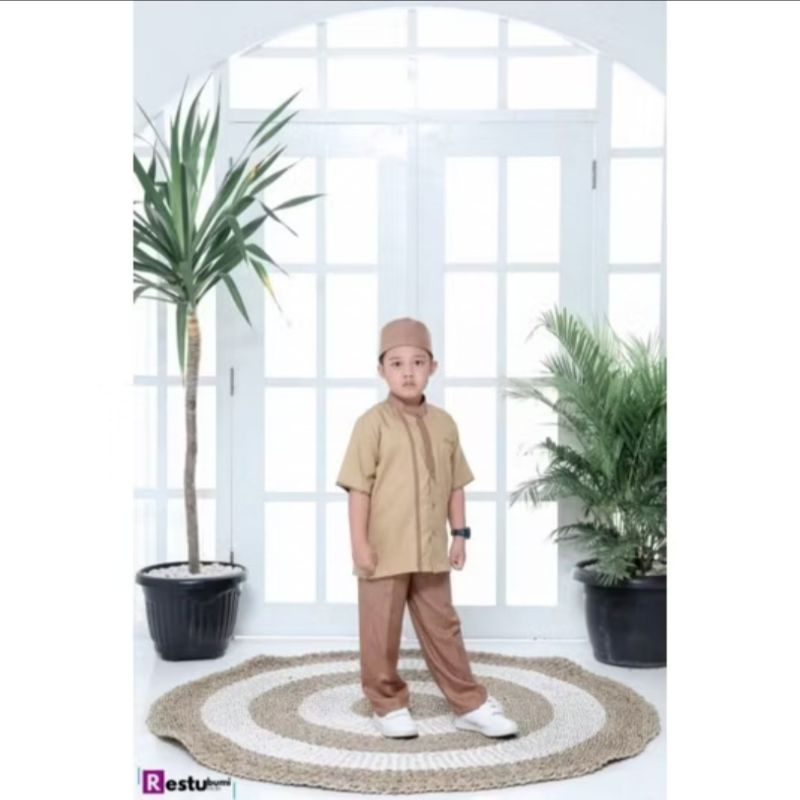 Setelan baju muslim anak / koko anak al karim by Restu Bumi