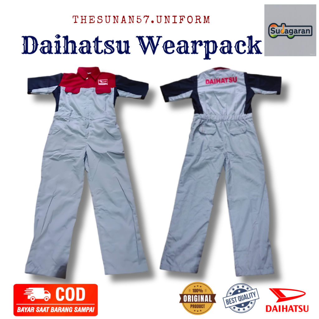Wearpack Daihatsu | Seragam Daihatsu | Wearpack Safety | Seragam Bengkel | Seragam Pria Daihatsu