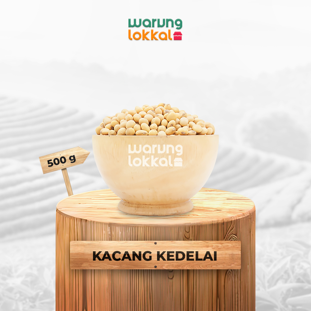 

Kacang Kedelai 500g - Warung Lokkal