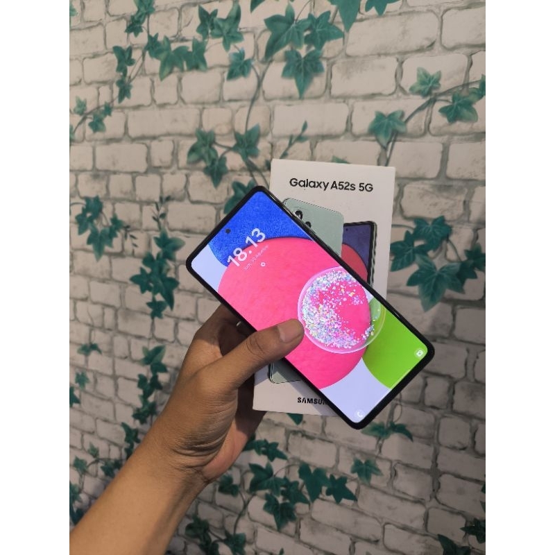 samsung A52s  Ram 8GB Internal 256GB HP Second Seken Bekas Fullset [murah] hp murah