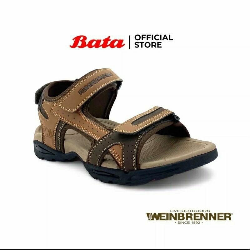 WEINBRENNER LIVE OUTDOORS Sandal Gunung Pria kulit