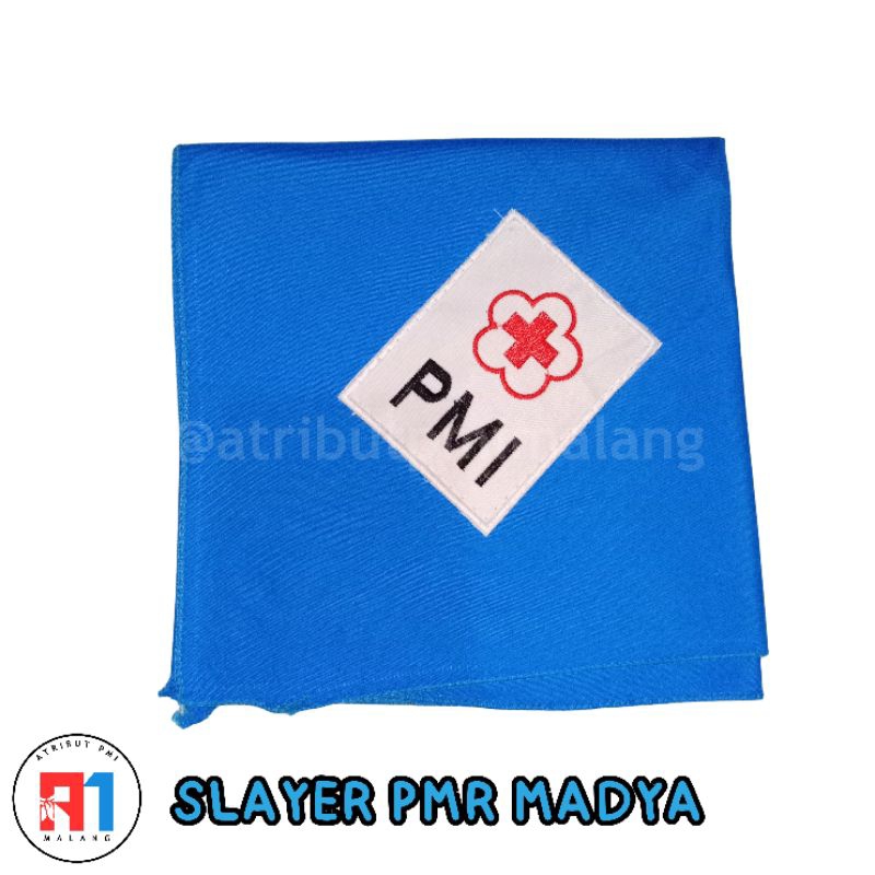 SLAYER PMR MADYA BIRU SYAL PMI SCARF PMI PMR ATRIBUT PMI PMR