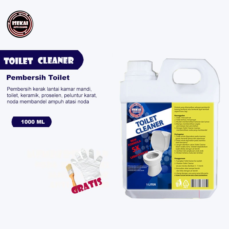 Isekai Toilet Cleaner Pembersih Serbaguna Untuk Kloset, Kerak Toilet, Noda Keramik, Shower, dan Kera