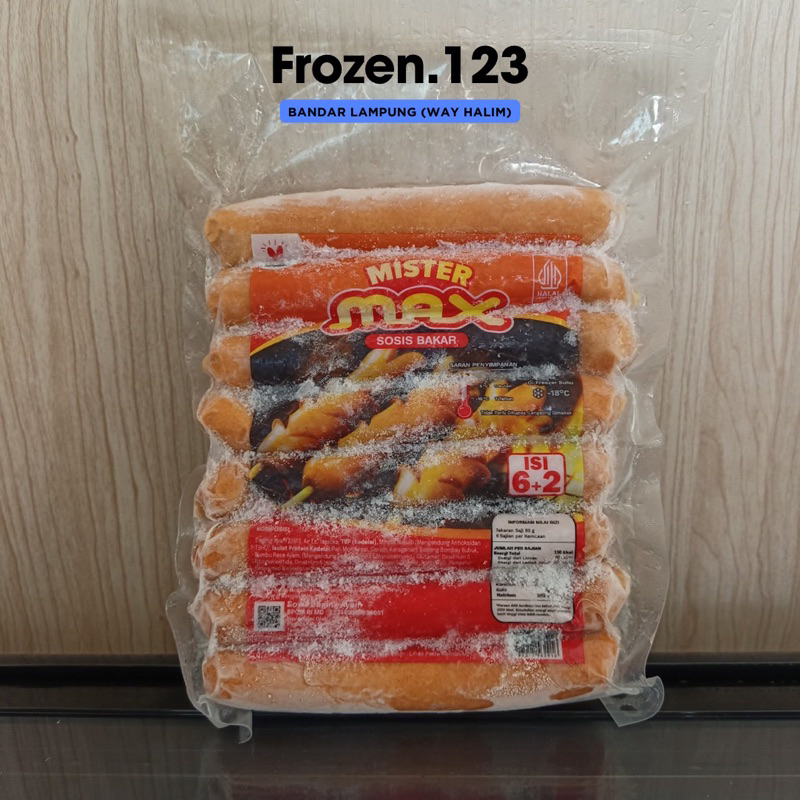 

MISTER MAX SOSIS BAKAR JUMBO 500g isi 8