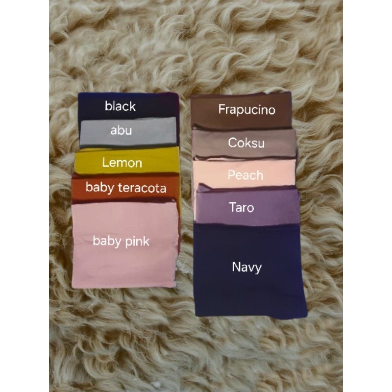 Ready✅️Grosir/Ecer bergo hamidah No pet Jesrey premium