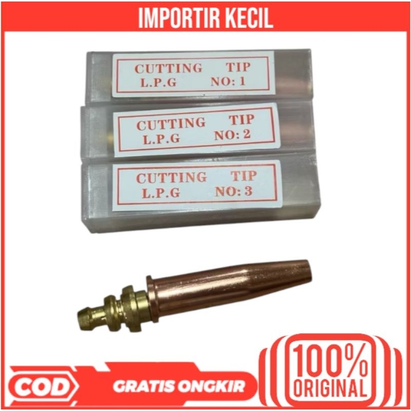 Mata Nozzle Cutting Tip LPG Blender Potong Strong 8