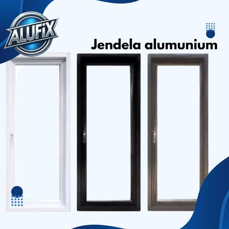 Jendela Aluminium 40x100 Ready stock