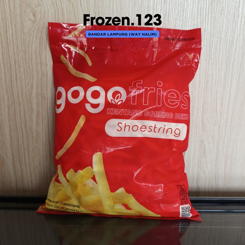 

GOGOFRIES KENTANG GORENG SHOESTRING 1kg