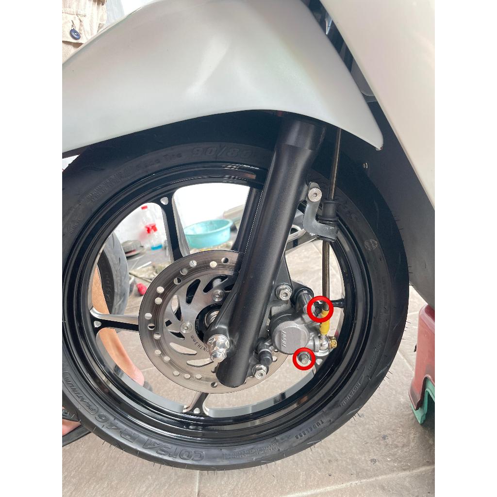 BAUT NEPEL + TOJOSAN ( 2 BAUT ) MODEL 2 KUNCI BEAT ESP NEW,BEAT STREET ESP NEW SCOOPY ESP NEW TAHUN 