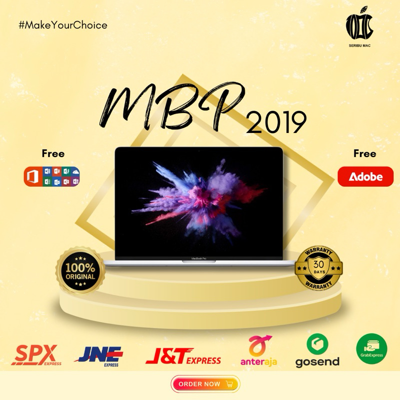 Macbook Pro 13-inch i5||i7 2018I2019 Second Original.