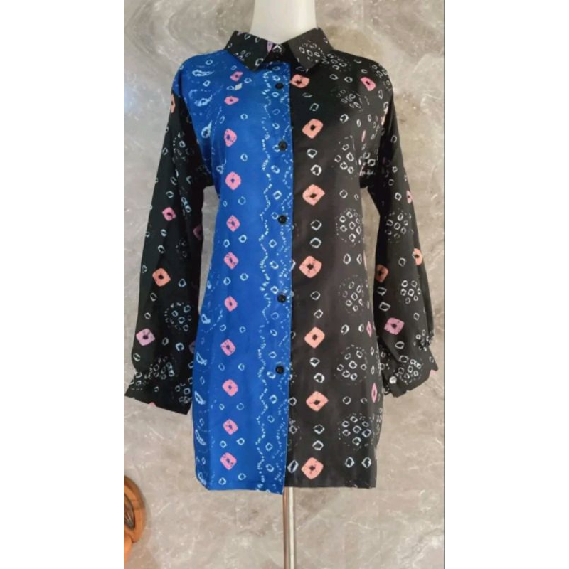 tunik jumputan dolby