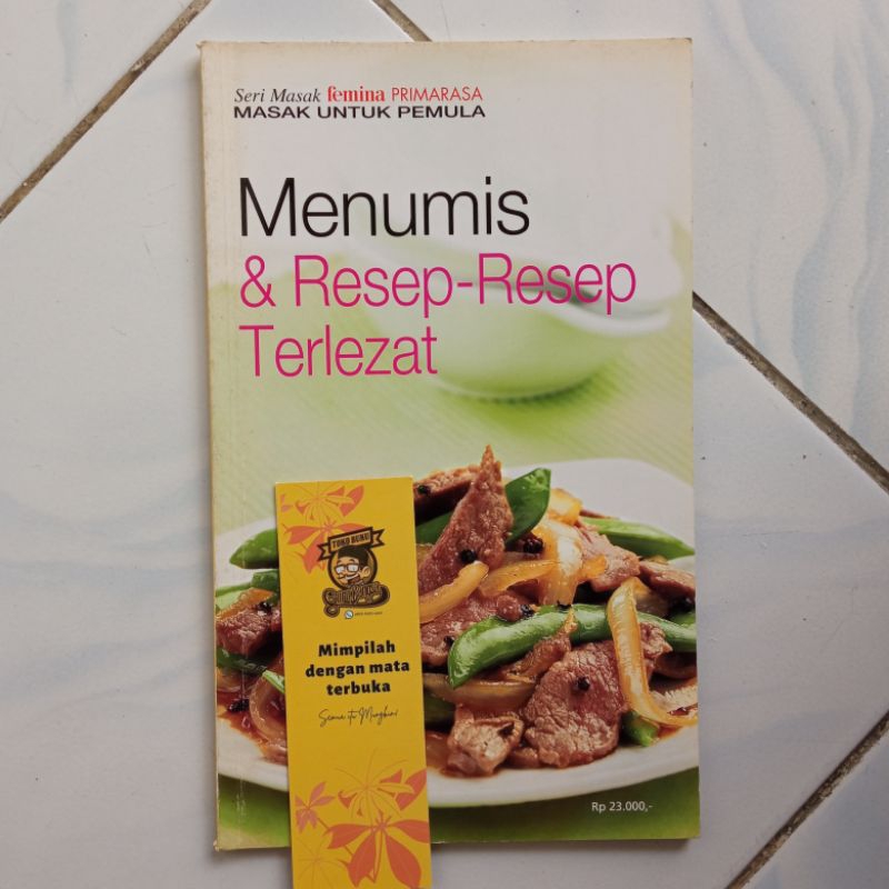 Seri Masak Femina Primarasa (Masak untuk Pemula) - Menumis & Resep-Resep Terlezat