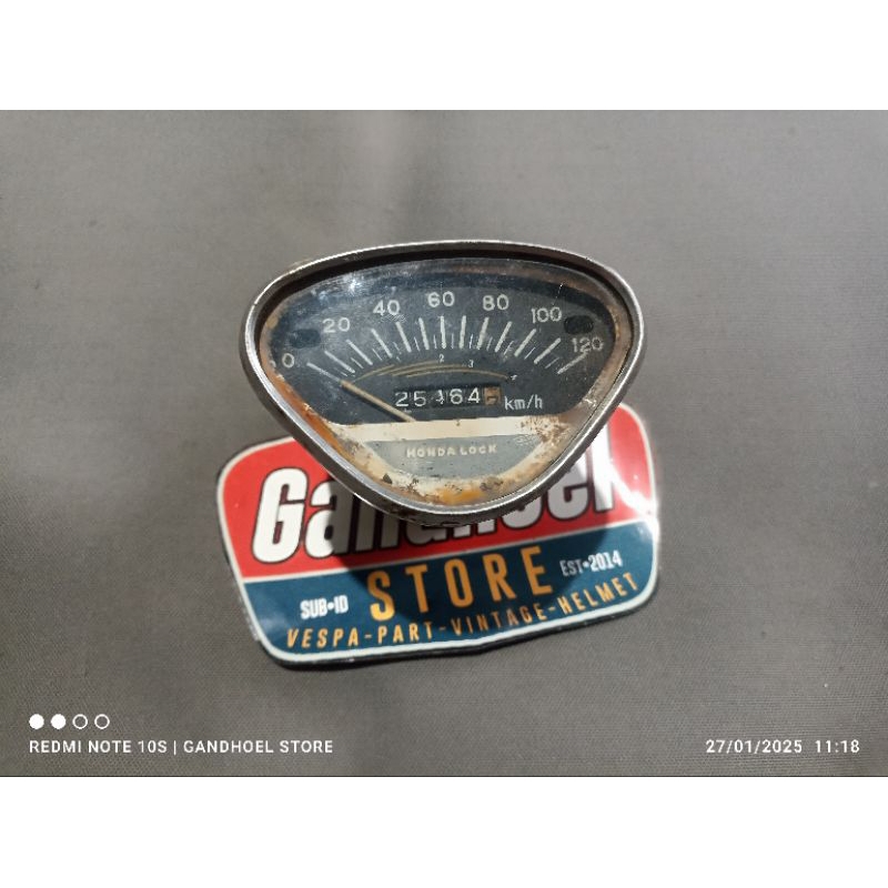 SPEEDOMETER HONDA S90 CASTROL SPEEDO HONDA S90 66 - 69 SPEEDO METER S90
