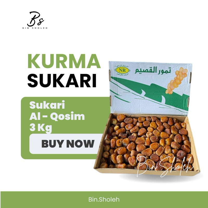 

KURMA SUKARI 3KG ( KURMANYA PARA RAJA)