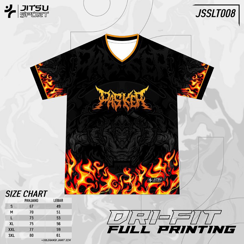 JERSEY IKS / JERSEY FULL PRINTING / JERSEY IKSPI MOTIF API / JERSEY PASKER / KAOS IKS / KAOS IKSPI