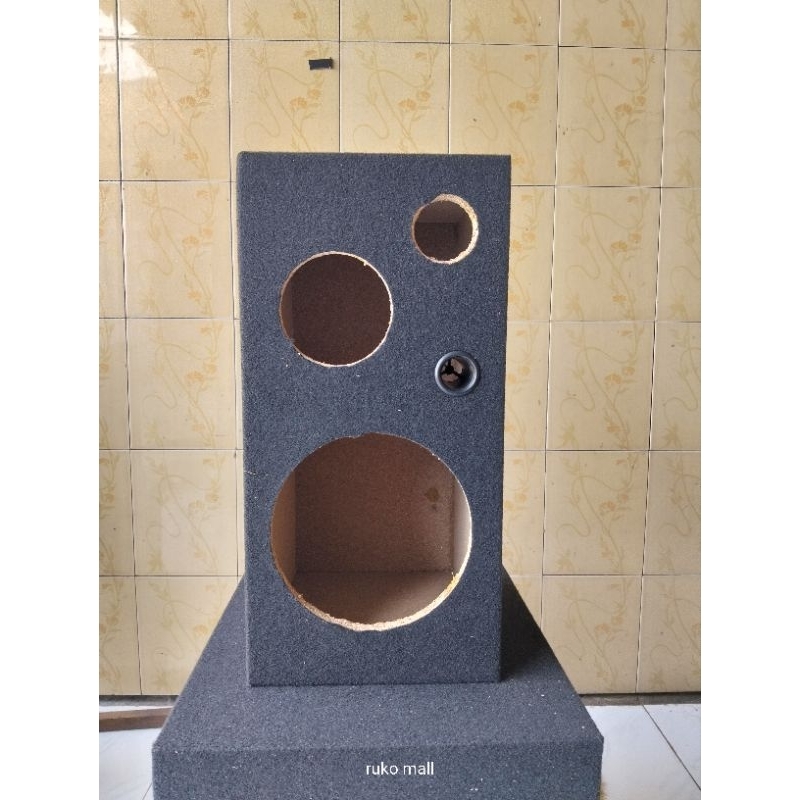 Box Speaker 3way 8 inch, 5 inch dan Twiter (NOITE)