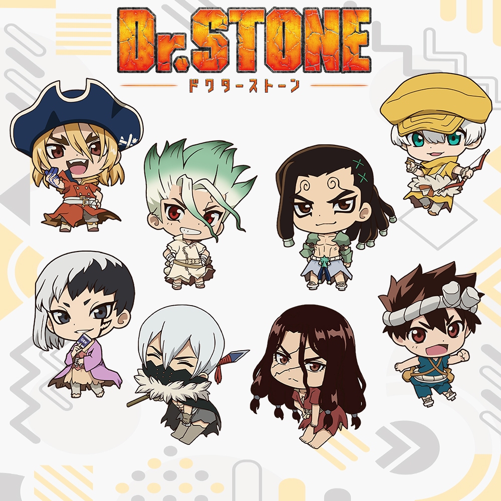 Gantungan Kunci Dr Stone/ Keychain Anime Dr. Stone Senkuu Chrome Asagiri