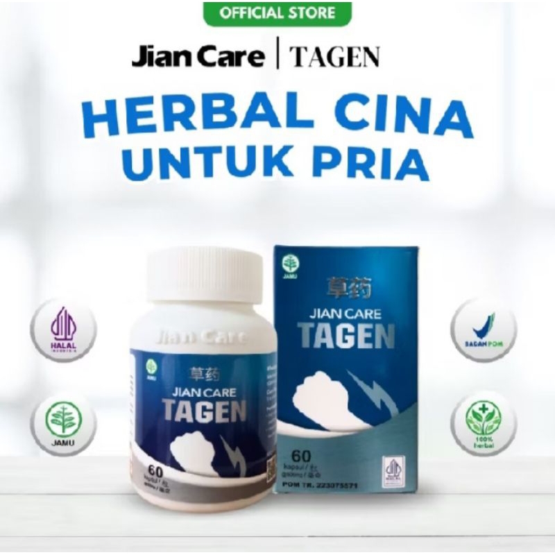 Jian Care Tagen  - Obat Herbal Cina Untuk Membantu Masalah Keperkasaan Pria Dewasa Kesuburan Pria