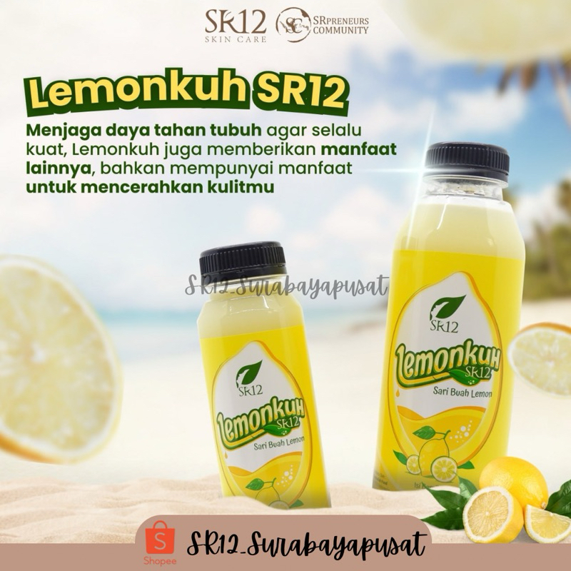 

SR12 Lemonkuh Minuman Sari Buah Asli Lemon Murni Kemasan 250ml 500ml